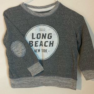 Long Beach, NY super soft gray sweatshirt